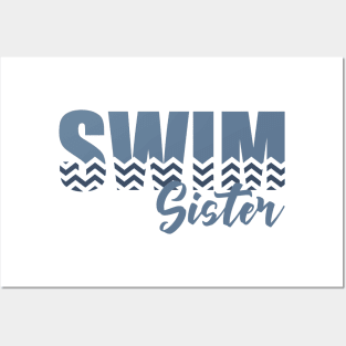 Swim Sister Posters and Art